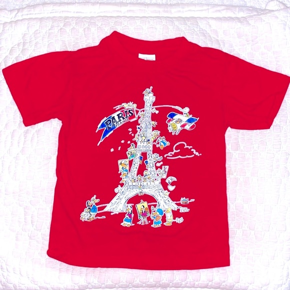 Other - Paris, France souvenir graphic short sleeve tee-shirt size 5-6